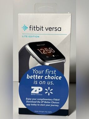 New Fitbit versa Lite Edition Small and Large Bands included